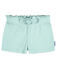 Gerber Toddler Girls Pull-On Knit Shorts, 3-Pack