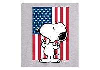 Hybrid Apparel Peanuts Flag Mens Jersey Tank
