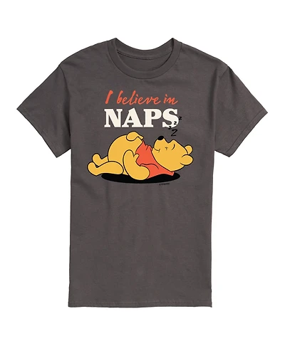 Hybrid Apparel Men's Winnie the Pooh Naps Short Sleeve T-Shirt