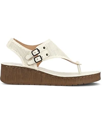 Journee Collection Women's Mckell Wedge Sandals