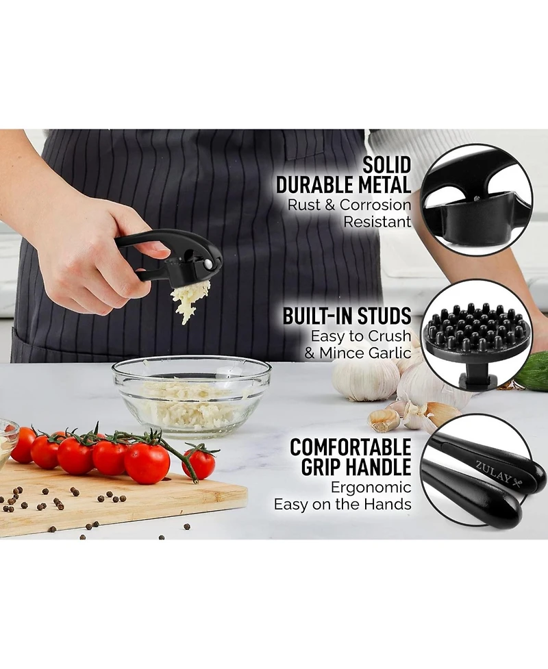 Premium Garlic Press Set