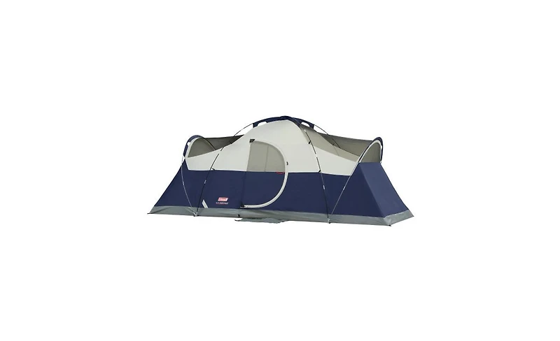 Coleman 8-Person Elite Montana Cabin Camping Tent with Led Lighting System