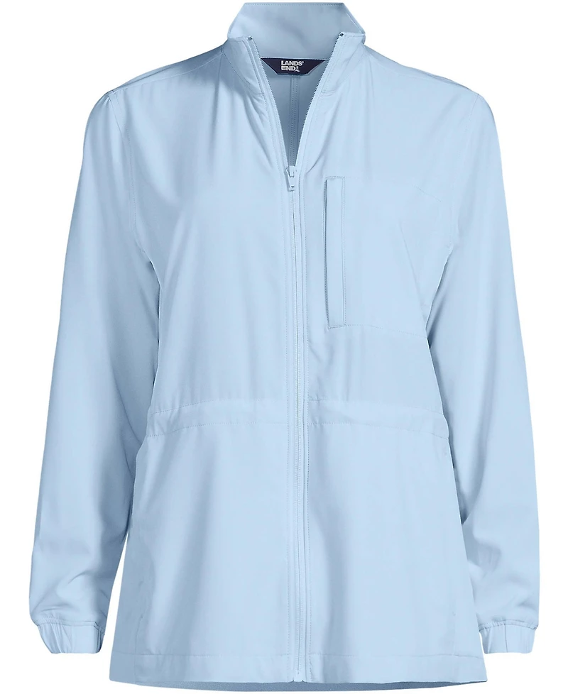 Lands' End Women's Performance Packable Full Zip Shirt