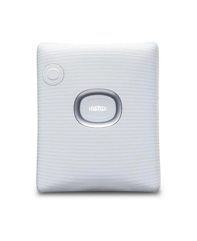 Fujifilm Instax Square Link Instant Smartphone Printer (White) with Rainbow Film