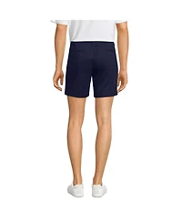 Lands' End Men's 6" Traditional Fit Comfort Waist Stretch Knockabout Chino Shorts