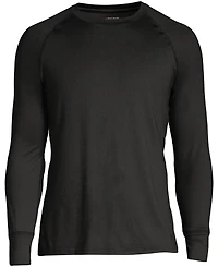 Lands' End Men's Stretch Thermaskin Long Underwear Crew Base Layer