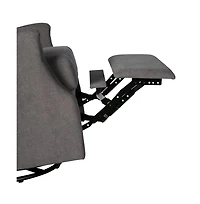 Abby 3-In-1 Wingback Manual Recliner Rocker Swivel Glider Chair
