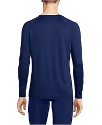 Lands' End Big & Tall Stretch Thermaskin Long Underwear Crew Base Layer