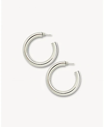1.5" Perfect Hoops in Silver