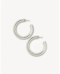 1.5" Perfect Hoops in Silver