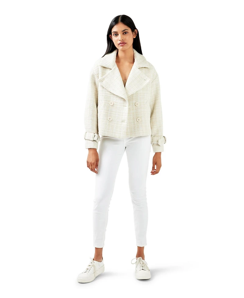 Belle & Bloom Women's Power Over Me Tweed Jacket