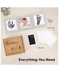 Fond Inkless Baby Handprint and Footprint Kit for Newborn Boys & Girls, Dog Paw Print Kit, Gift