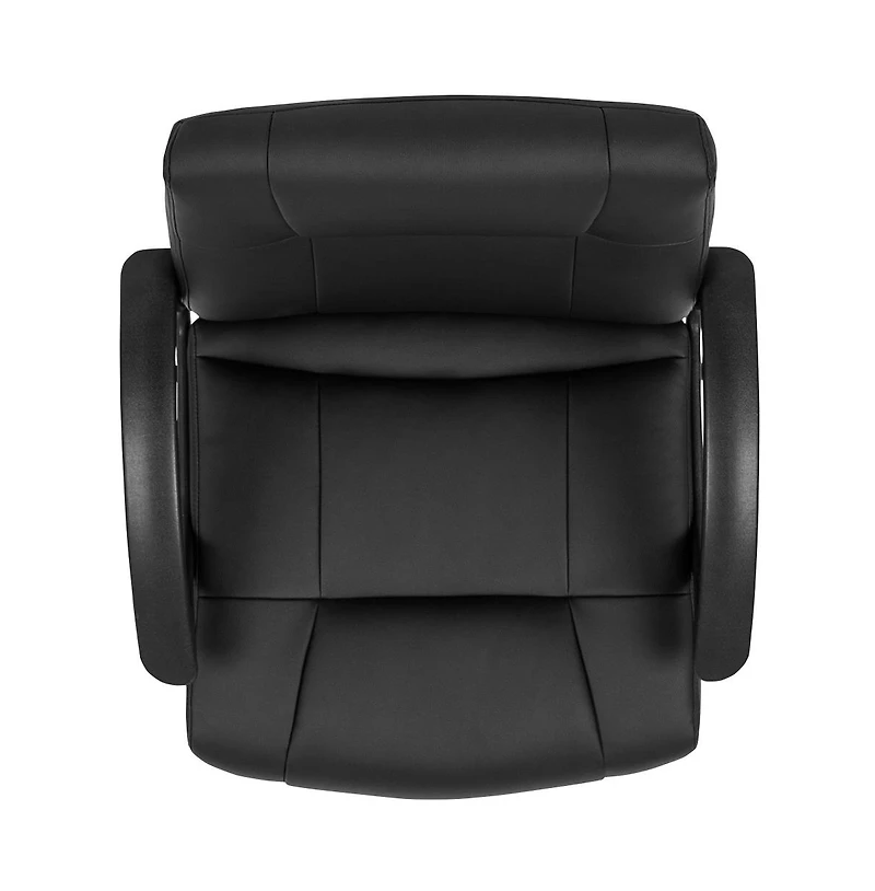Emma+Oliver Fundamentals Mid-Back Padded Task Office Chair With Arms
