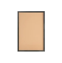Cristal Cork Display Board With Wooden Frame And Push Pins