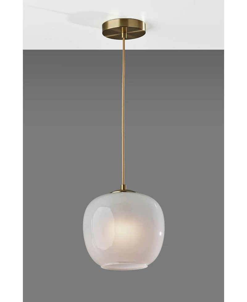 Adesso 9" Magnolia Pendant