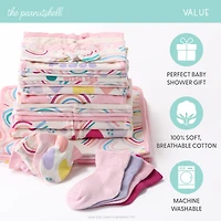 The Peanutshell Baby Girls Layette Gift Set Girls, Pretty Sweet, 30 Essential Pieces, 0-3 Months