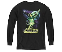 Justice League Boys of America Youth Hal Galaxy Long Sleeve Sweatshirts