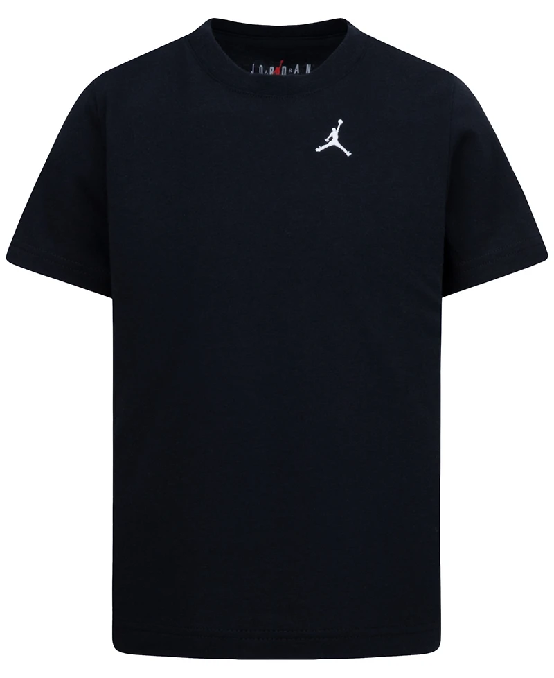 Jordan Little and Toddler Boys Jumpman Air Embroidered Short Sleeve T-Shirt
