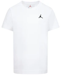 Jordan Little and Toddler Boys Jumpman Air Embroidered Short Sleeve T-Shirt