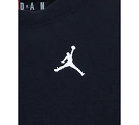 Jordan Little and Toddler Boys Jumpman Air Embroidered Short Sleeve T-Shirt