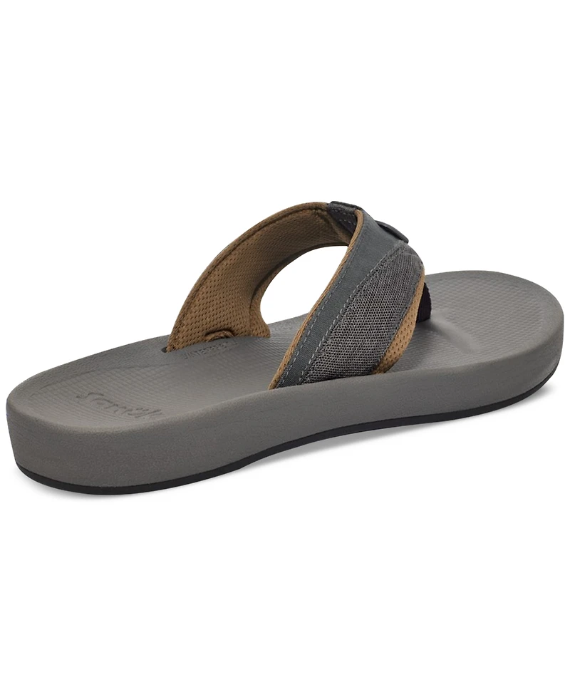 Sanuk Men's Cosmic Seas Slip-On Thong Sandals