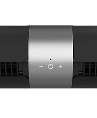 Vornado Airbar 4 | 35" Tower Fan and Horizontal Air Circulator with Remote Control, 3 Speed Settings | Black