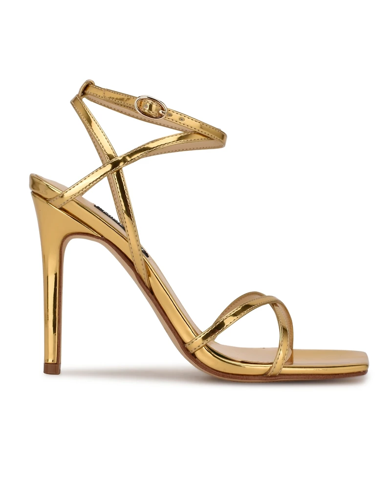 Nine West Women's Tidle Strappy High Stiletto Sandals