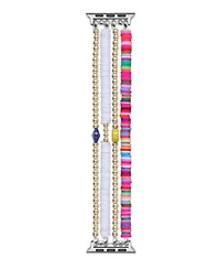 Posh Tech Unisex Bestie Beaded Band For Apple Watch Collection