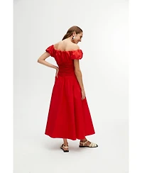 Nocturne Women's Drape Midi Dress