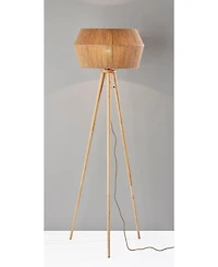 Adesso 61" Wood Montana Floor Lamp