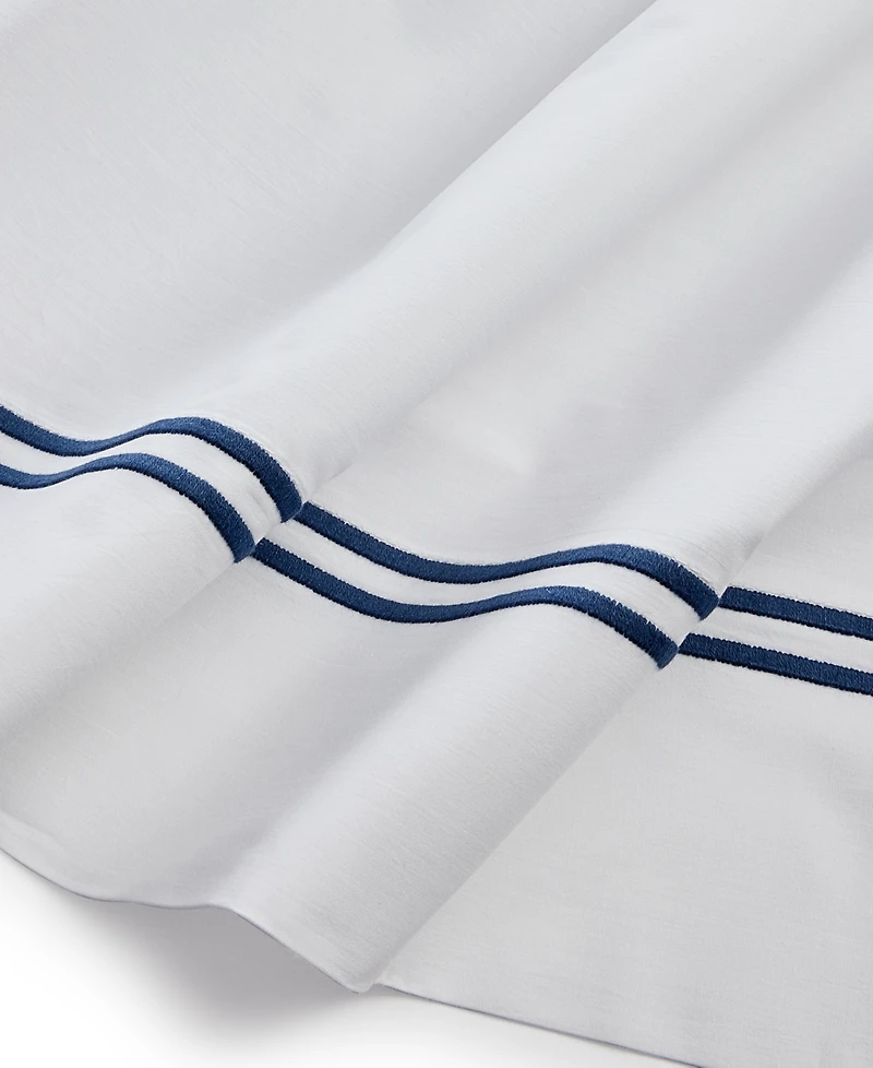 Sferra Grand Hotel Cotton Flat Sheet, Queen