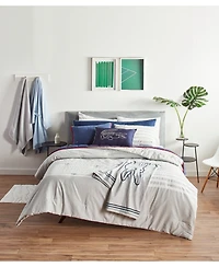 Closeout! Lacoste Home Court Stripe 3-Pc. Comforter Set, King