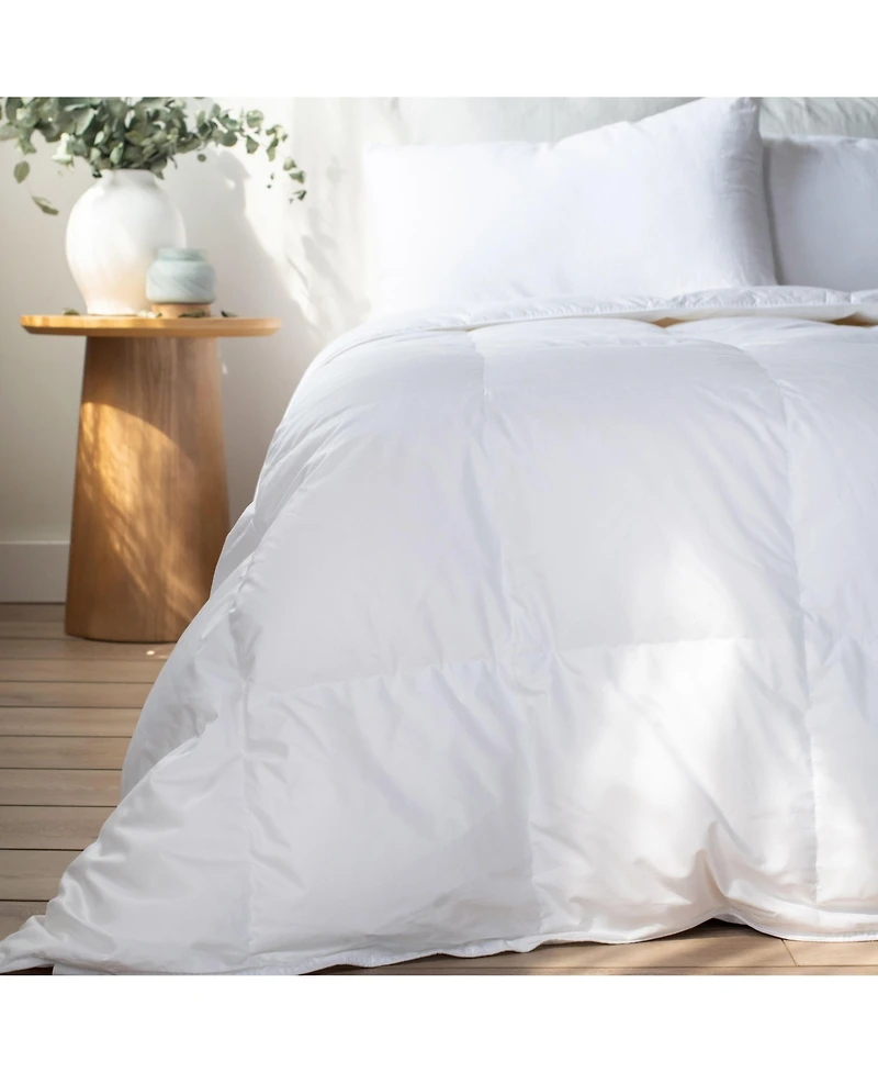 Light Weight 700 fill Power Luxury White Duck Down Comforter