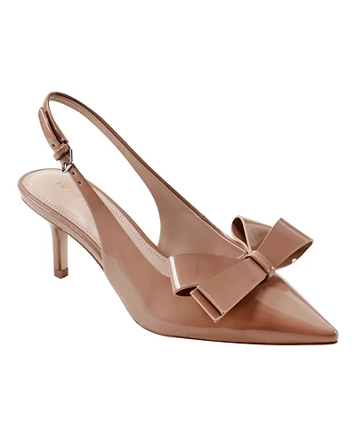 Marc Fisher Women's Allon Bow Slingback Pumps