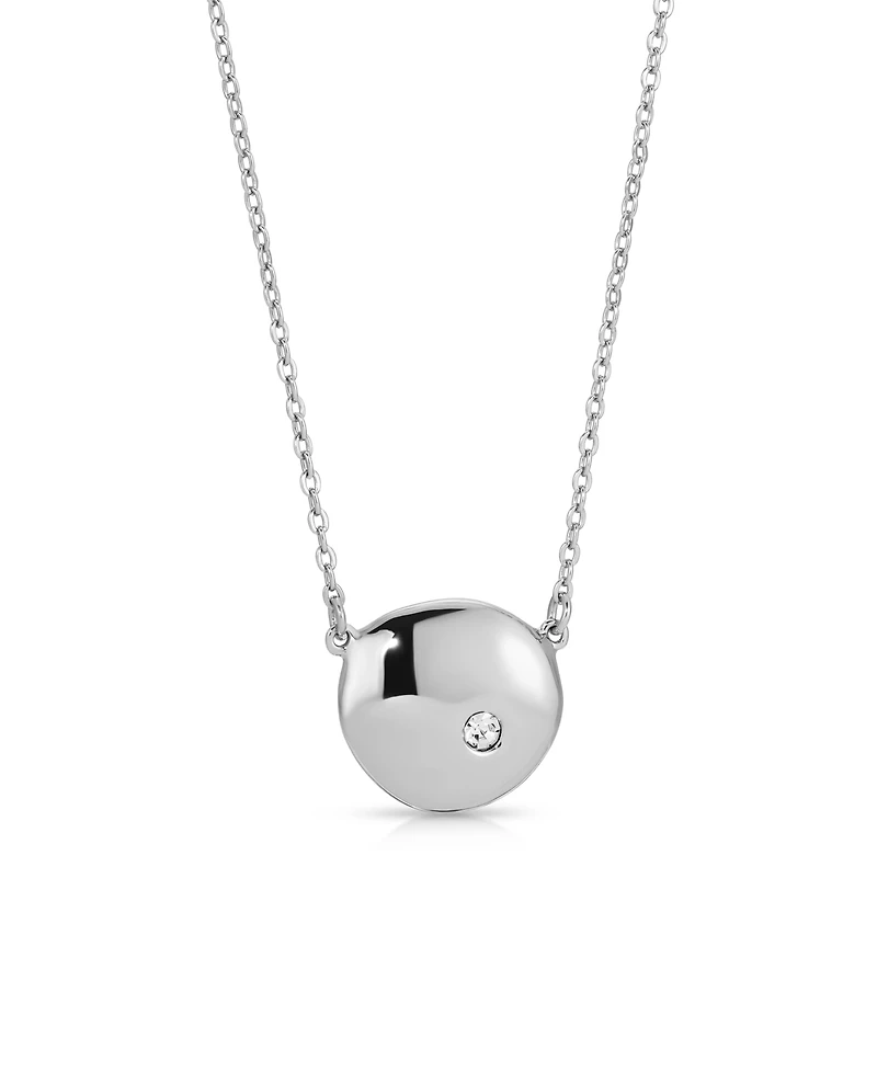 Ettika Polished Pebble Pendant Necklace