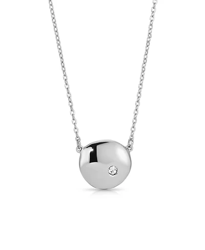 Ettika Polished Pebble Pendant Necklace