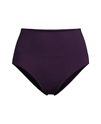 Lands' End Women's Pinchless High Waisted Bikini Bottoms