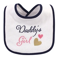 Hudson Baby Girls 12Pk Fiber Filled Holiday Bibs