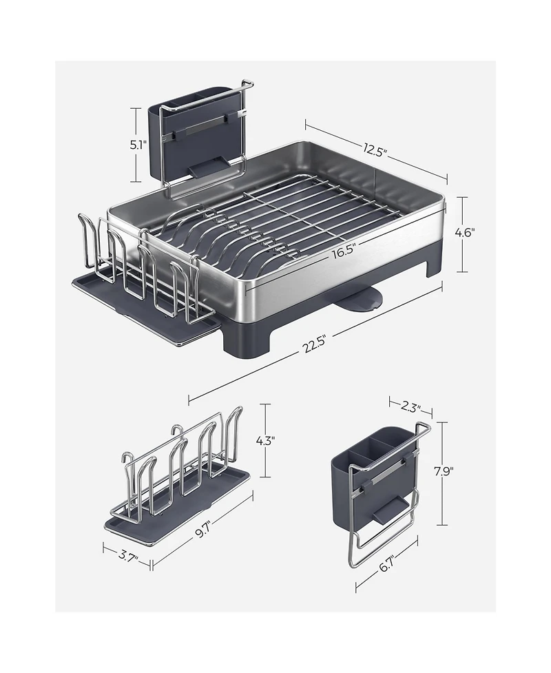 Slickblue Stainless Steel Dish Drying Rack
