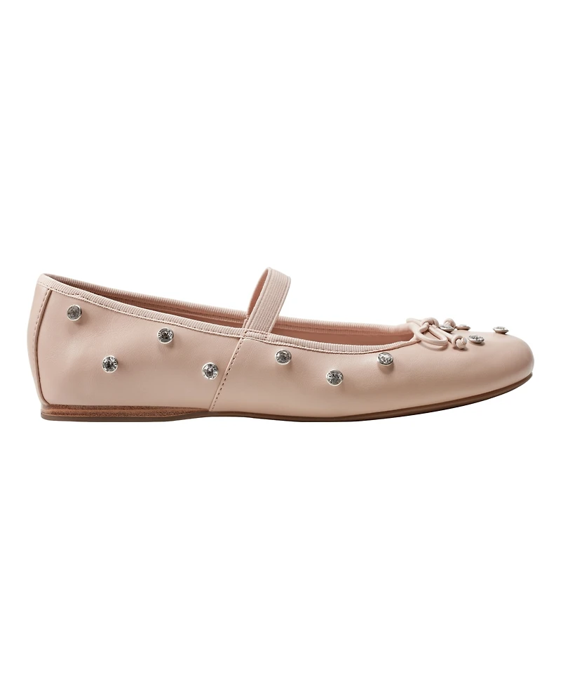 Bandolino Women's Prity Mary Jane Embellished Ballet Flats