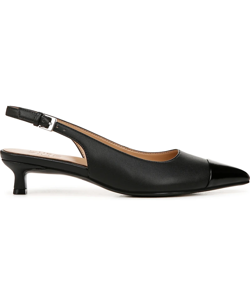 Naturalizer Gazing Kitten Heel Slingbacks