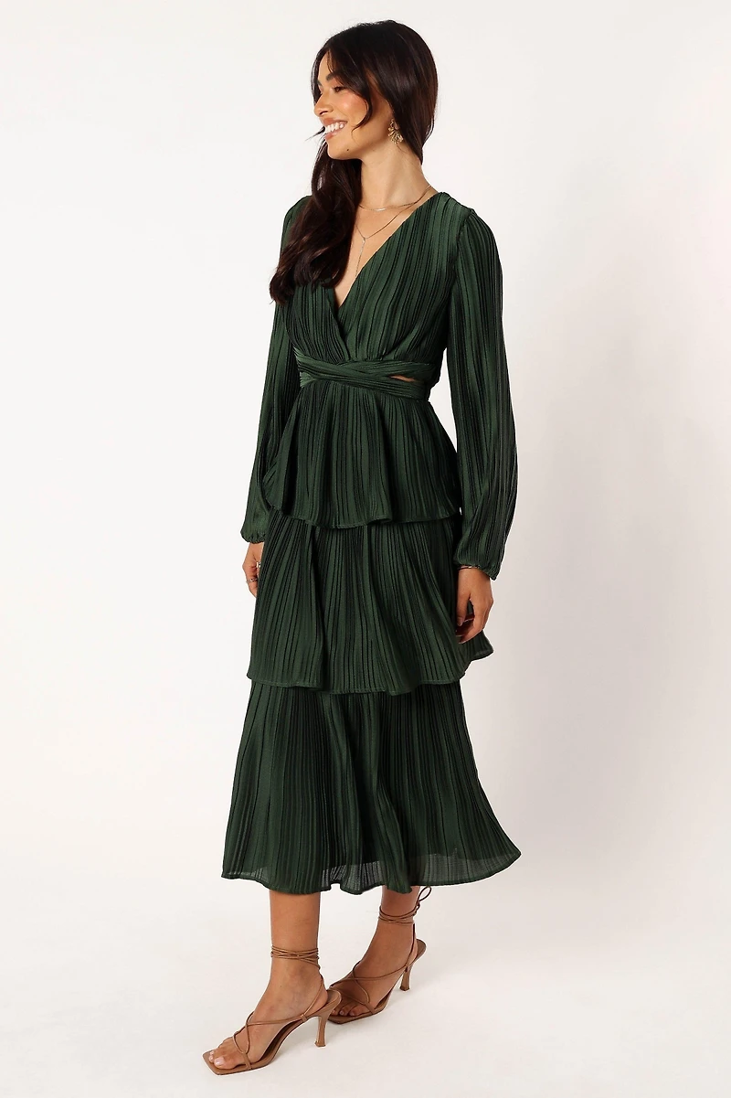Petal and Pup Women's Pippa Long Sleeve Maxi Dress