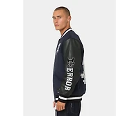 The Anti Order Mens Dead Pixel Leather Varsity Jacket