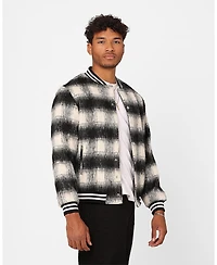 Xxiii Men's Kolab Checkered Jacket