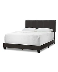 Glamour Home 46.5" Arty Polyester, Rubberwood Queen Bed