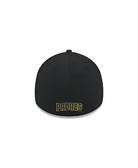 New Era Men's Black San Diego Padres 2024 Armed Forces Day 39THIRTY Flex Hat