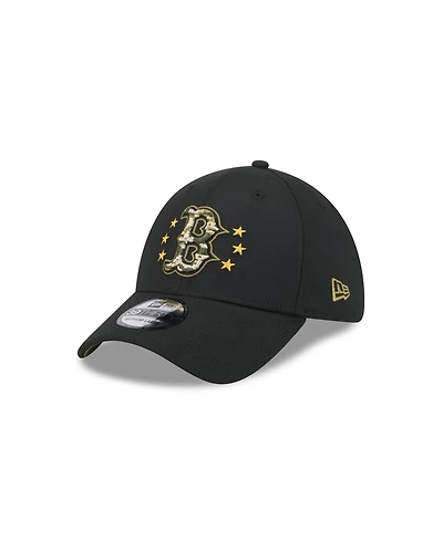 New Era Men's Black Boston Red Sox 2024 Armed Forces Day 39THIRTY Flex Hat
