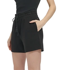 Andrew Marc Sport Women's French Terry Drawstring Shorts