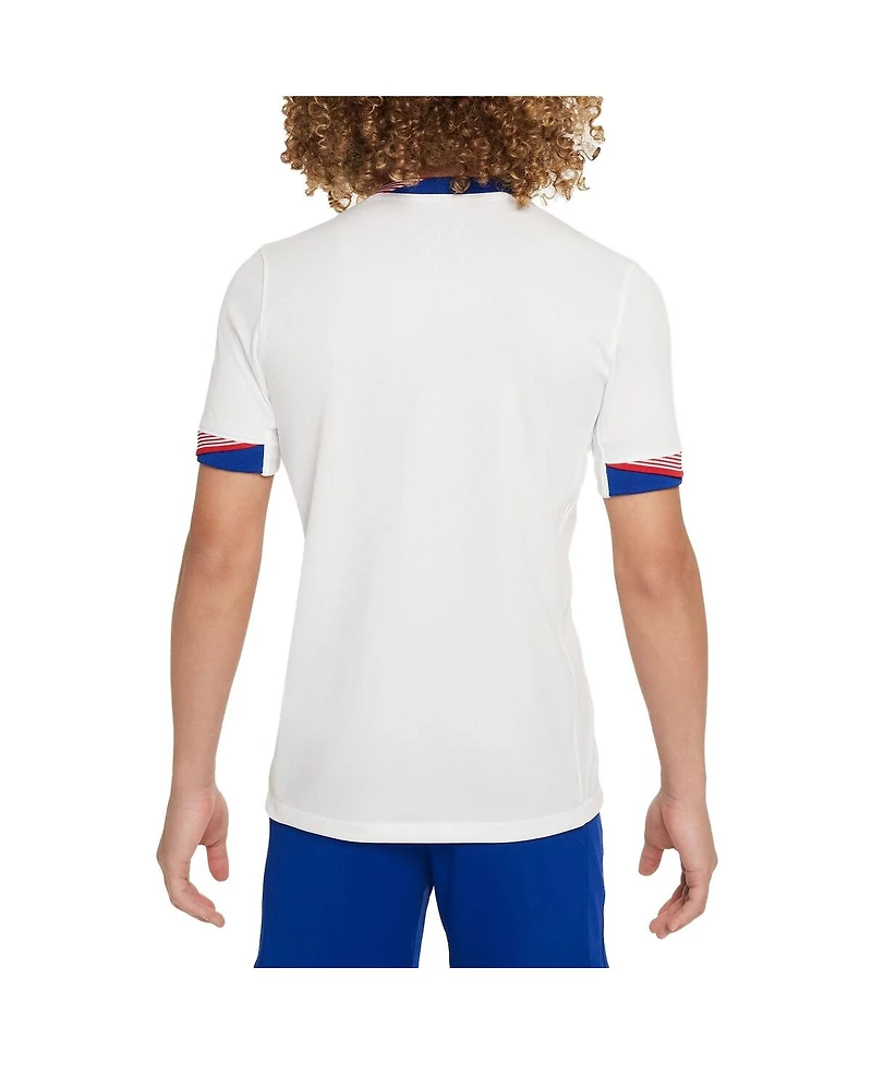 Nike Big Boys and Girls White Usmnt 2024 Home Replica Jersey