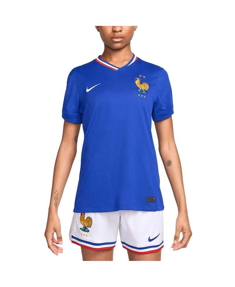 Nike Women's Blue France National Team 2024 Home Replica Blank Jersey